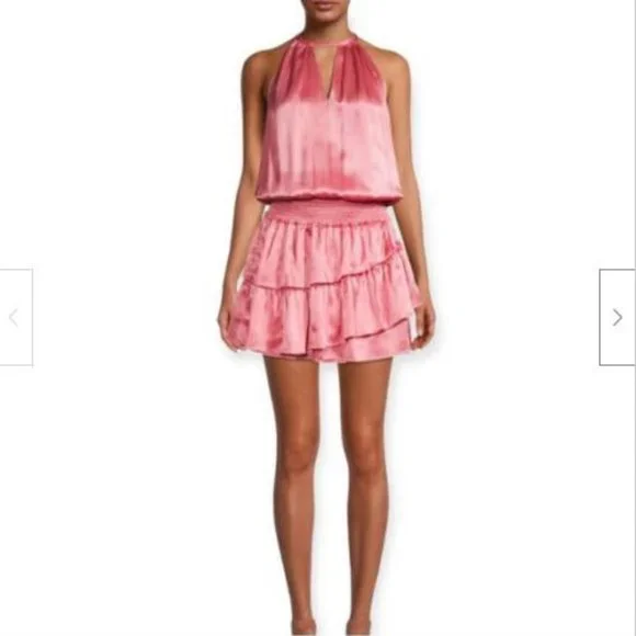 ramy brook paris sleeveless mini dress Ramy Brook Women's Classic Paris Sleeveless Mini Dress, Bright Lemon, XL at Amazon Women's Clothing store